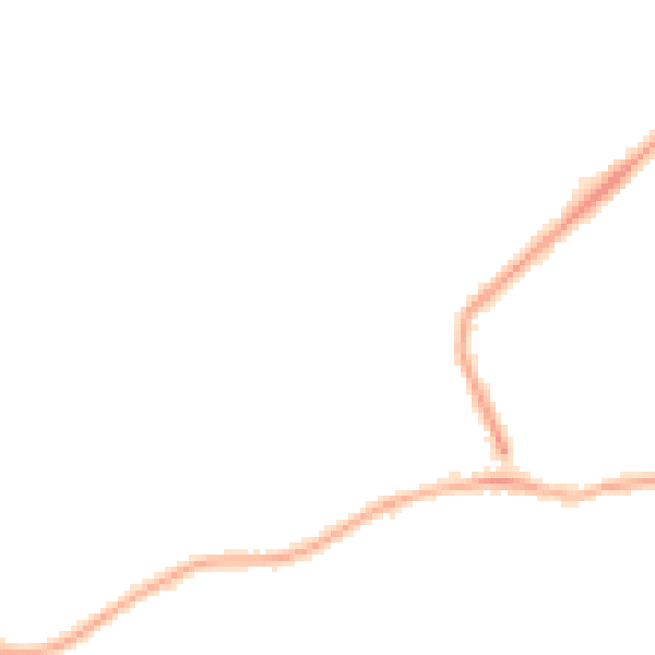 Night-time road noise heatmap for WF10 3ED