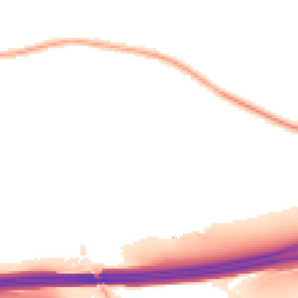 Night-time road noise heatmap for WF10 3TU
