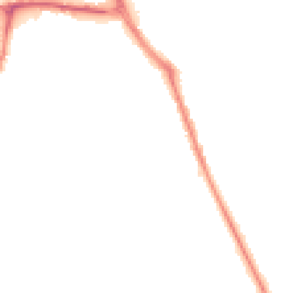 Night-time road noise heatmap for WF10 4EB