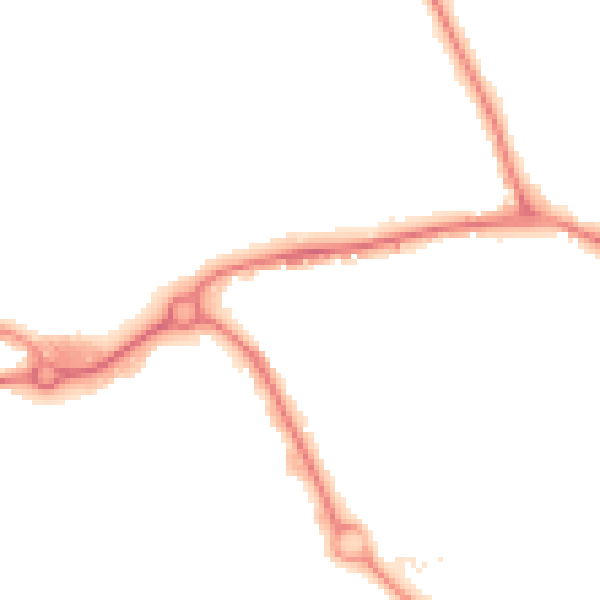 Night-time road noise heatmap for WF10 4LZ