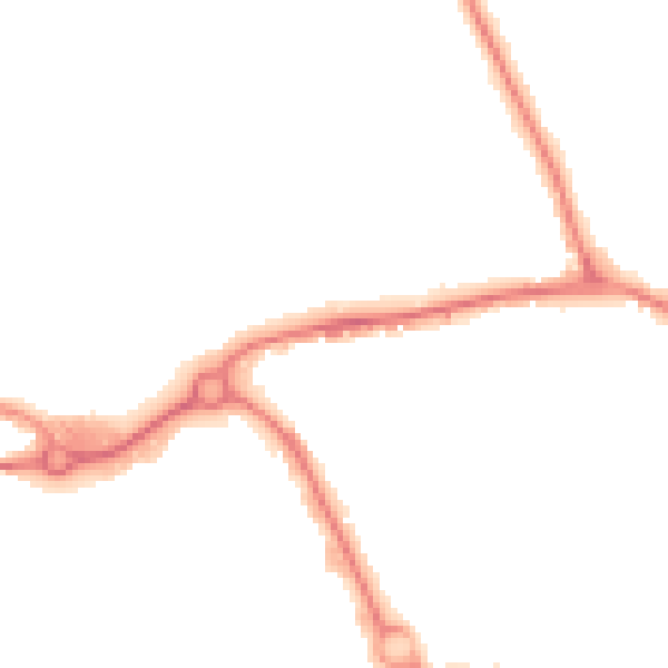 Night-time road noise heatmap for WF10 4NT