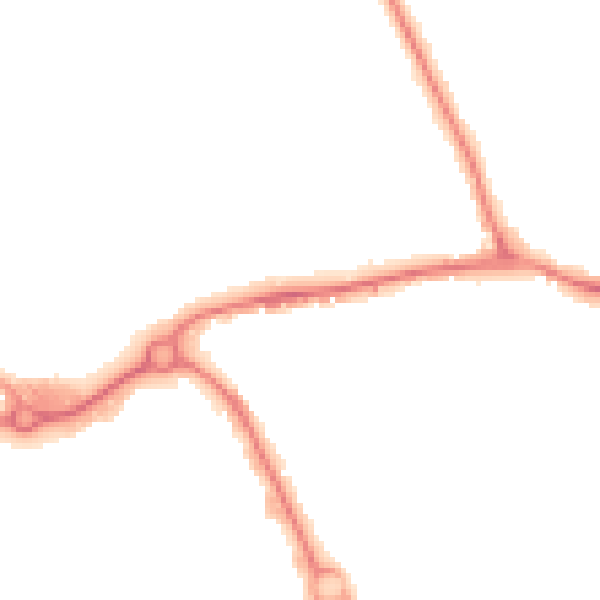 Night-time road noise heatmap for WF10 4PB