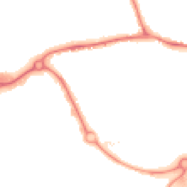 Night-time road noise heatmap for WF10 4TE