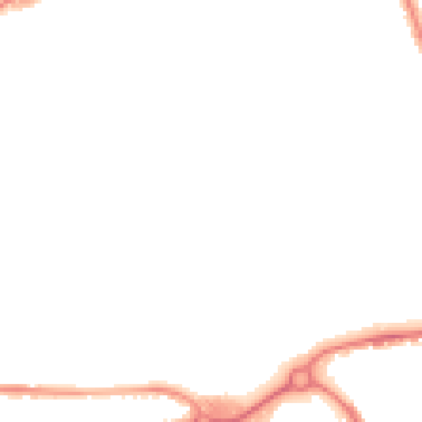 Night-time road noise heatmap for WF10 5AL