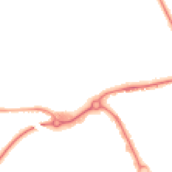 Night-time road noise heatmap for WF10 5AU