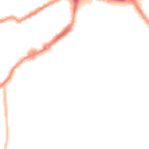 Night-time road noise heatmap for WF10 5BW