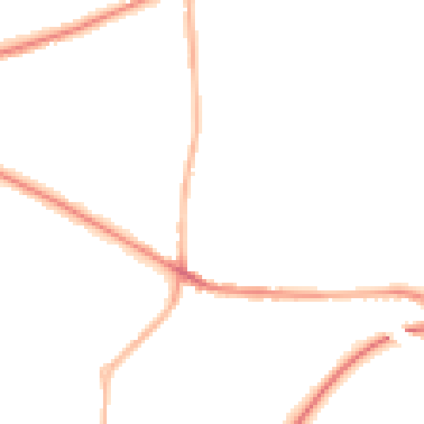 Night-time road noise heatmap for WF10 5EA