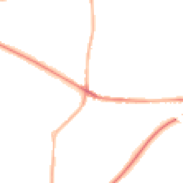 Night-time road noise heatmap for WF10 5HH
