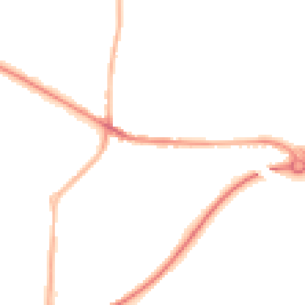 Night-time road noise heatmap for WF10 5HR