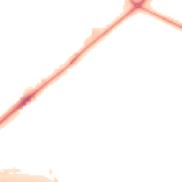 Night-time road noise heatmap for WF10 5TY
