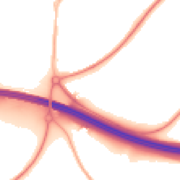 Night-time road noise heatmap for WF10 5XU