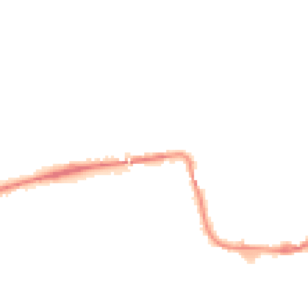 Night-time road noise heatmap for WF11 9AQ
