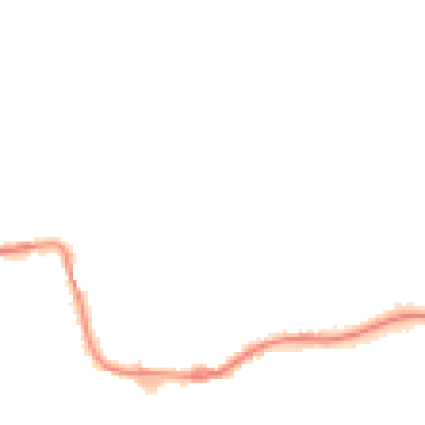 Night-time road noise heatmap for WF11 9BN