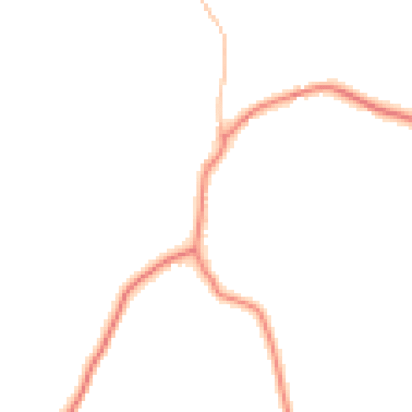 Daytime road noise heatmap for WF11 9LN