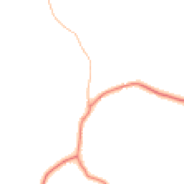 Daytime road noise heatmap for WF11 9LP