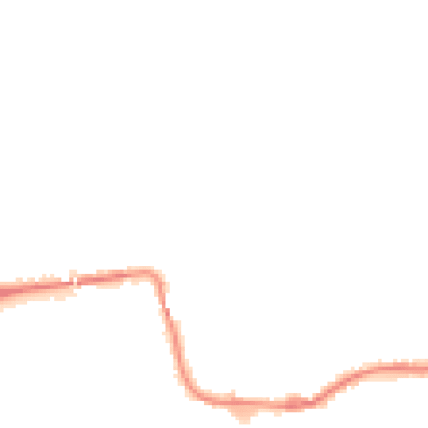 Night-time road noise heatmap for WF11 9NH