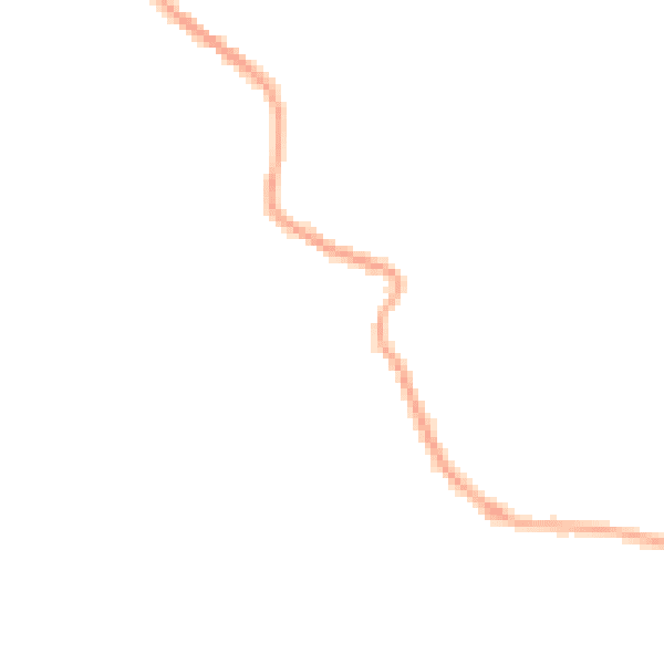 Night-time road noise heatmap for WF12 0JH