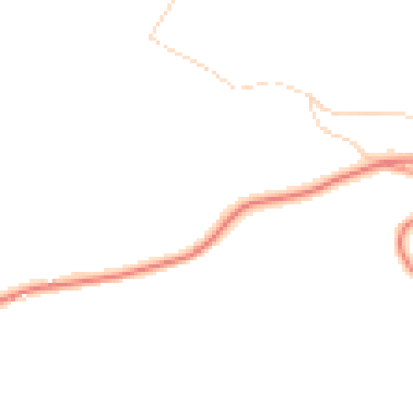Daytime road noise heatmap for WF12 0LU