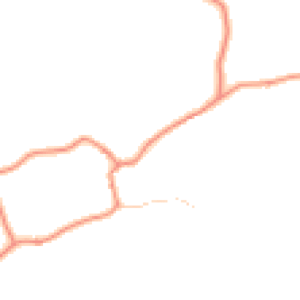 Daytime road noise heatmap for WF12 0PA