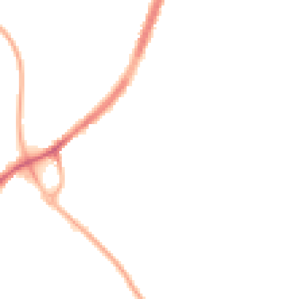 Night-time road noise heatmap for WF12 7SL