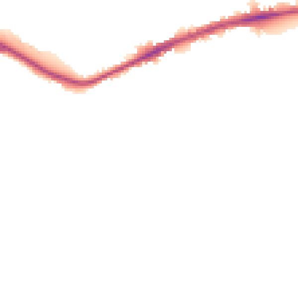 Night-time road noise heatmap for WF12 8BE