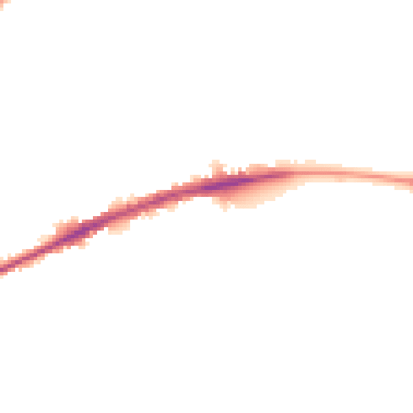 Night-time road noise heatmap for WF12 8EX