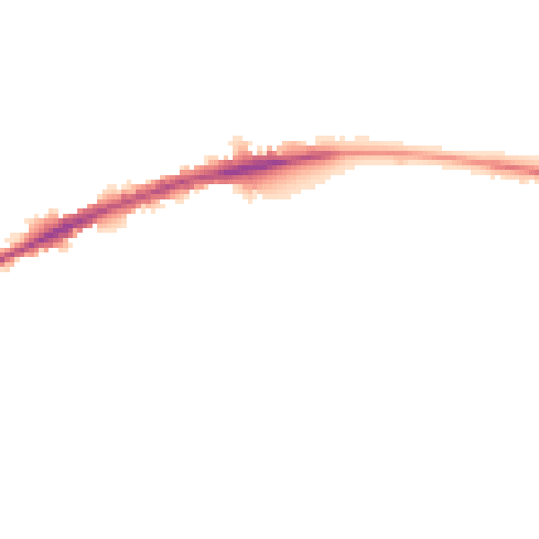Night-time road noise heatmap for WF12 8HW