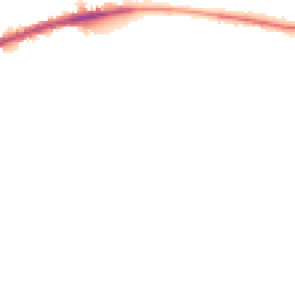 Night-time road noise heatmap for WF12 8RH