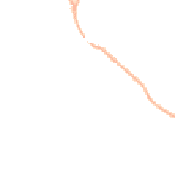 Night-time road noise heatmap for WF12 9DX