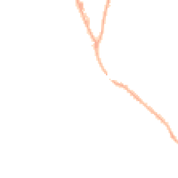 Night-time road noise heatmap for WF12 9HT