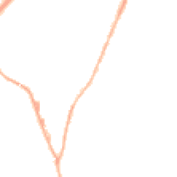 Night-time road noise heatmap for WF12 9LR