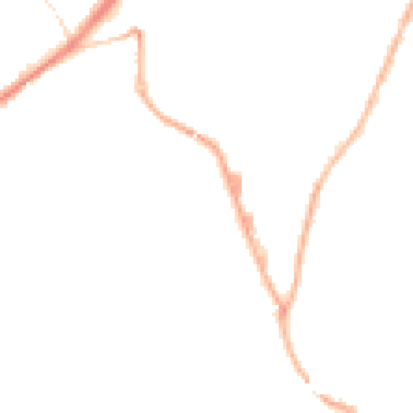 Night-time road noise heatmap for WF12 9QP
