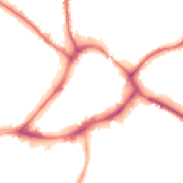 Night-time road noise heatmap for WF13 1DQ