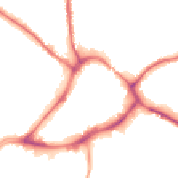 Night-time road noise heatmap for WF13 1DS
