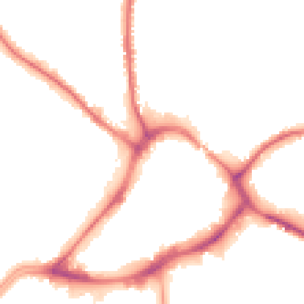 Night-time road noise heatmap for WF13 1DZ