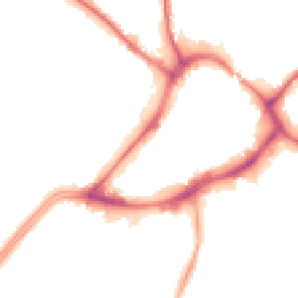 Night-time road noise heatmap for WF13 1HL