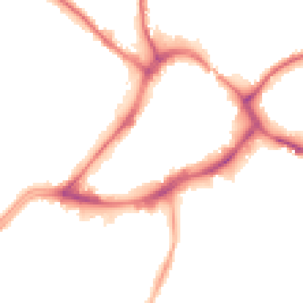 Night-time road noise heatmap for WF13 1LD