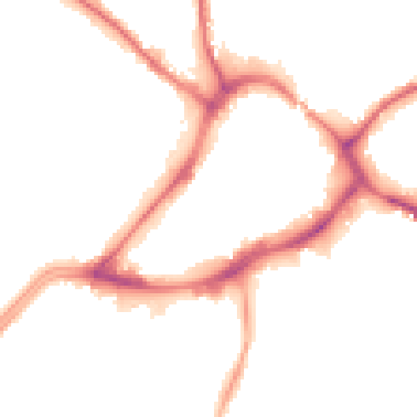 Night-time road noise heatmap for WF13 1LS