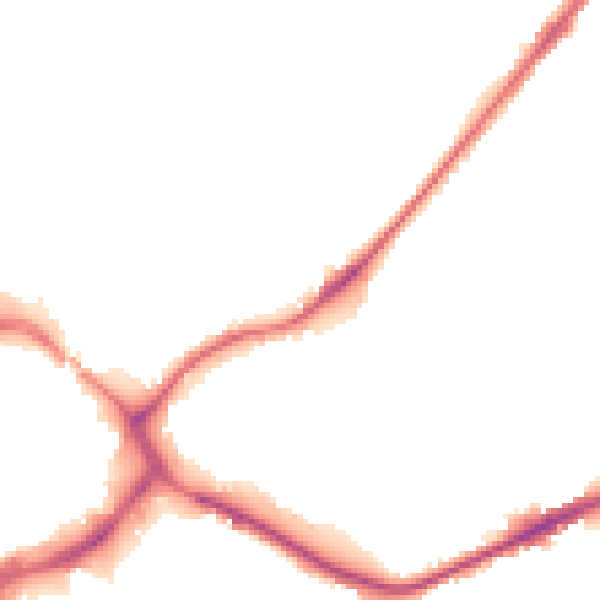 Night-time road noise heatmap for WF13 1NU