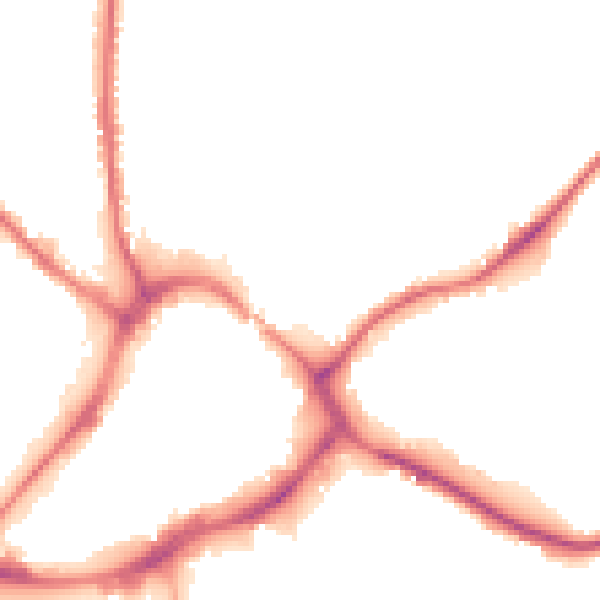 Night-time road noise heatmap for WF13 1PG