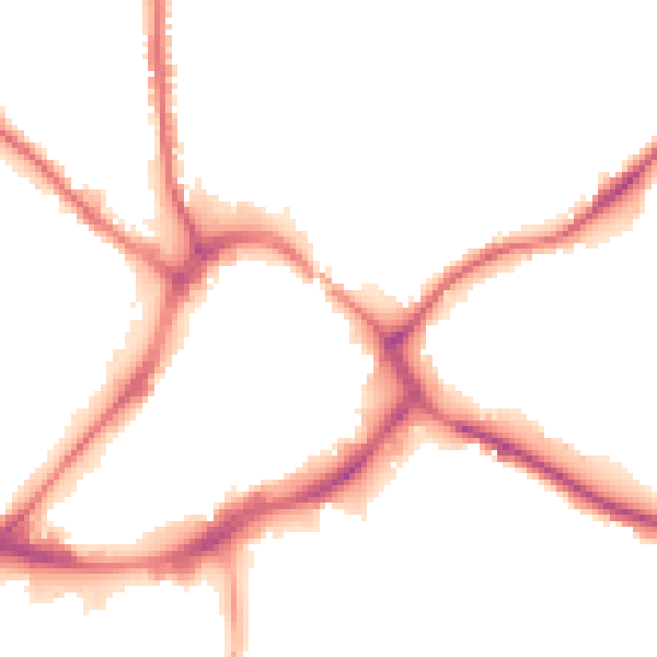 Night-time road noise heatmap for WF13 1QD