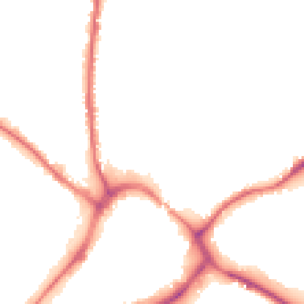 Night-time road noise heatmap for WF13 1RG