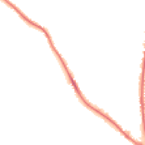 Night-time road noise heatmap for WF13 2LT
