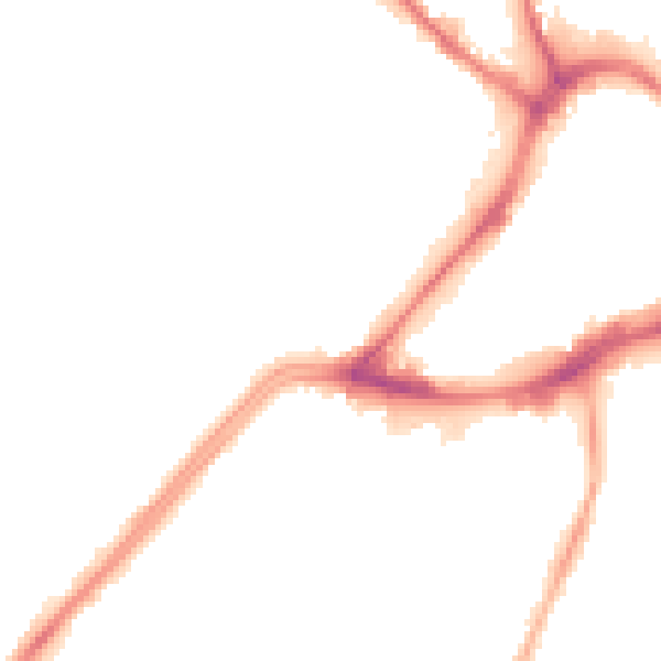 Night-time road noise heatmap for WF13 2LX