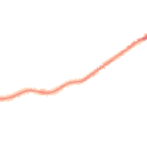 Night-time road noise heatmap for WF13 3BN