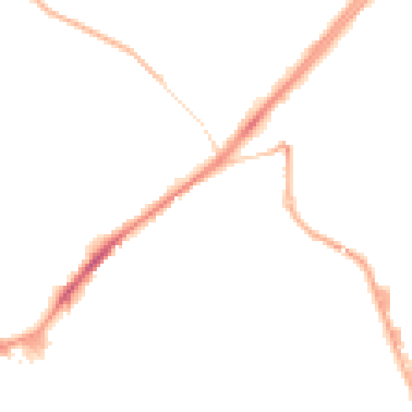 Night-time road noise heatmap for WF13 3SA