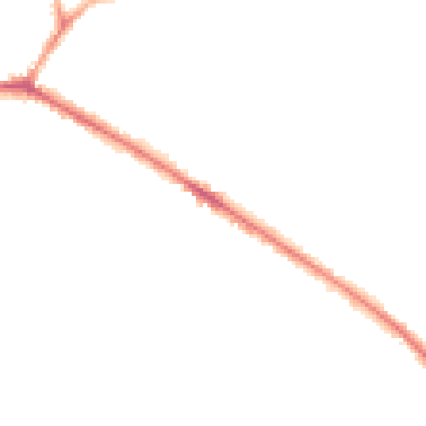 Night-time road noise heatmap for WF13 4AT