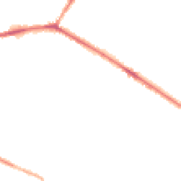Night-time road noise heatmap for WF13 4BW