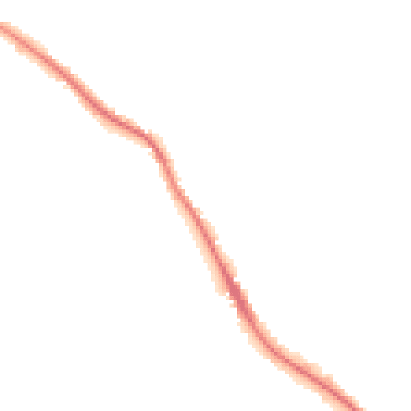 Night-time road noise heatmap for WF13 4JE