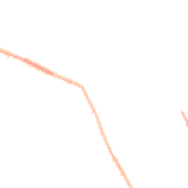 Night-time road noise heatmap for WF13 4QG